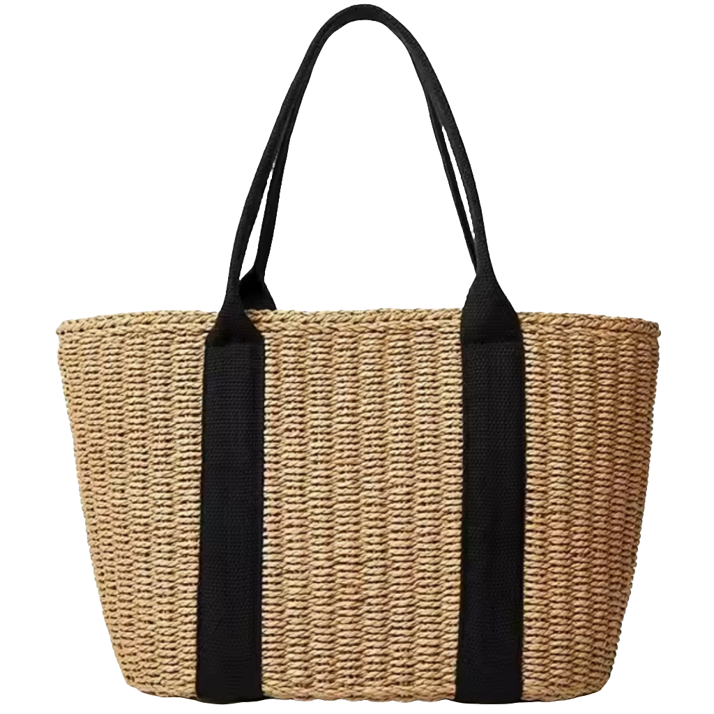 Beach Straw Tote Bag