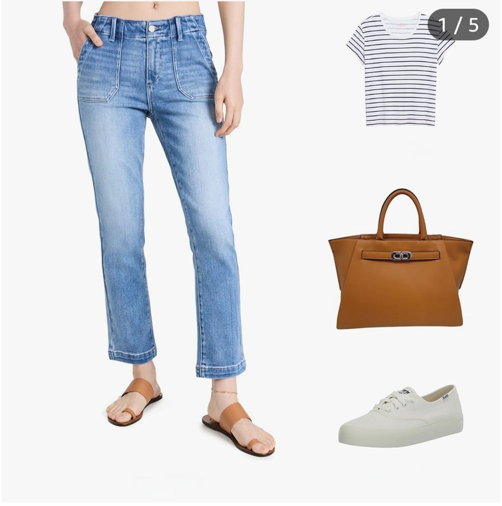 How to style a brown handbag. Stylewithbea dyness edition handbags 