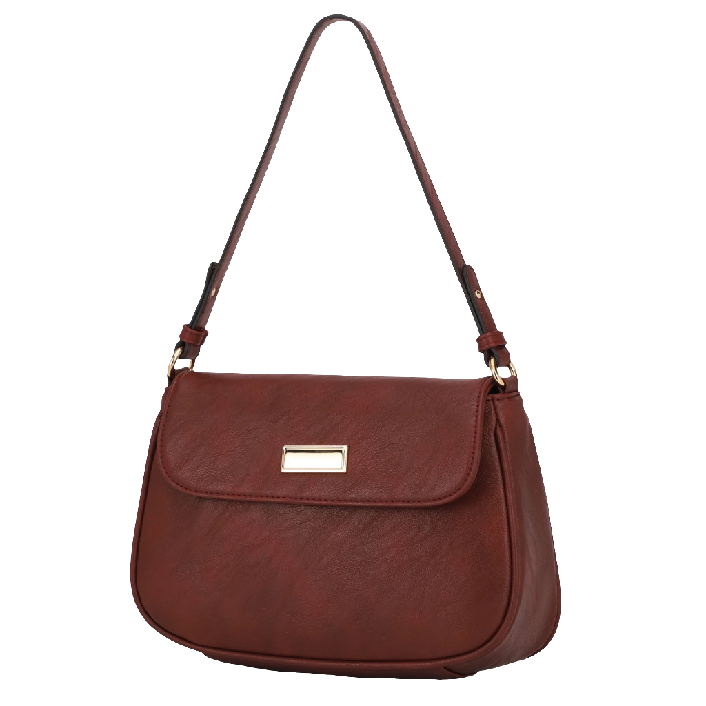 Versatile Soft Leather Shoulder Bag for Women – Adjustable Crossbody with Detachable Straps