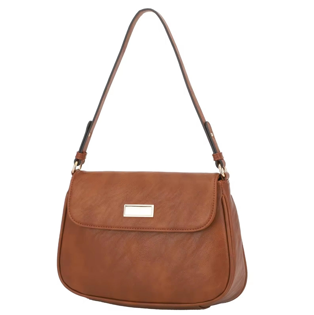 Classic Flap Leather Shoulder Bag