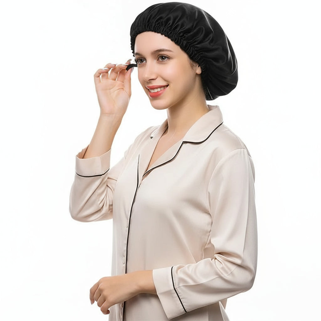 Mulberry Silk Sleep Bonnet