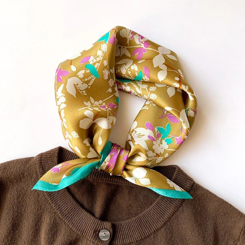 Real Silk Square Scarf