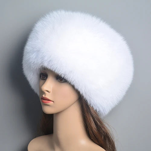 Real Fur Russian Bomber Hat