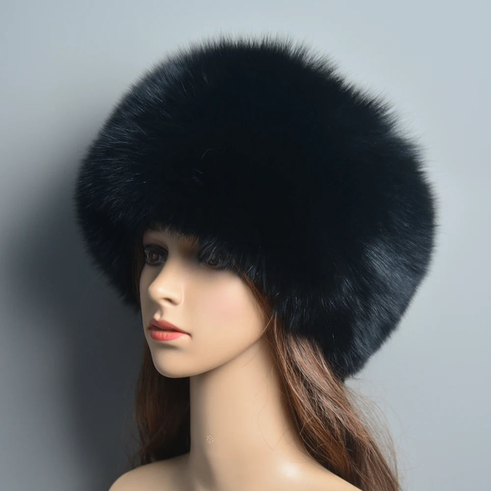 Real Fur Russian Bomber Hat